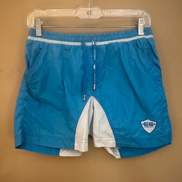 ES Collection Swim Trunks Small 28-30 Inseam 4.5" Gently worn 100% nylon - Picture 2 of 3